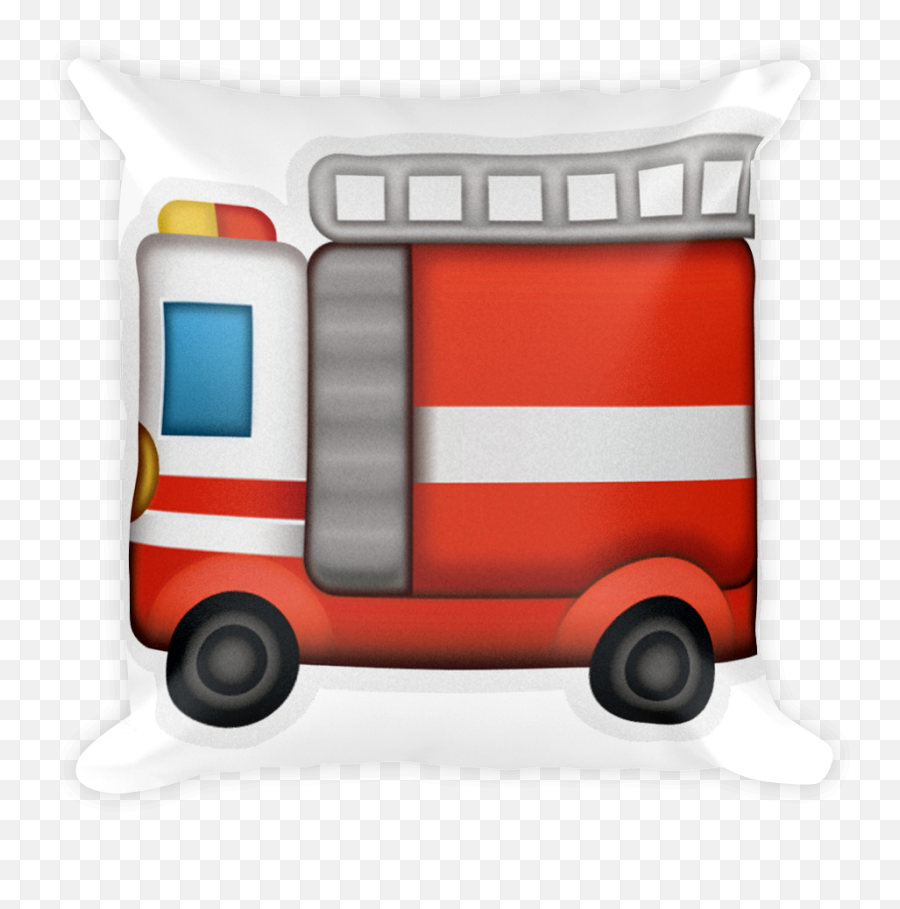 Fire Truck Emoji Png Clipart - Feuerwehr Emoji,Fire Emoji Transparent
