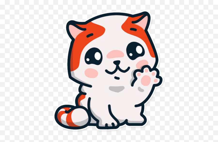 Marsey The Cat - Telegram Sticker Dot Emoji,Cute Cat Emoji Stickers
