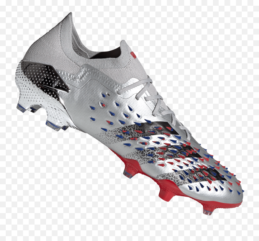 Adidas Fußballschuh Predator Freak 1 L Fg Silberschwarz - Adidas Predator Fg M Football Boots Emoji,Adidas Football Cleats With Emojis