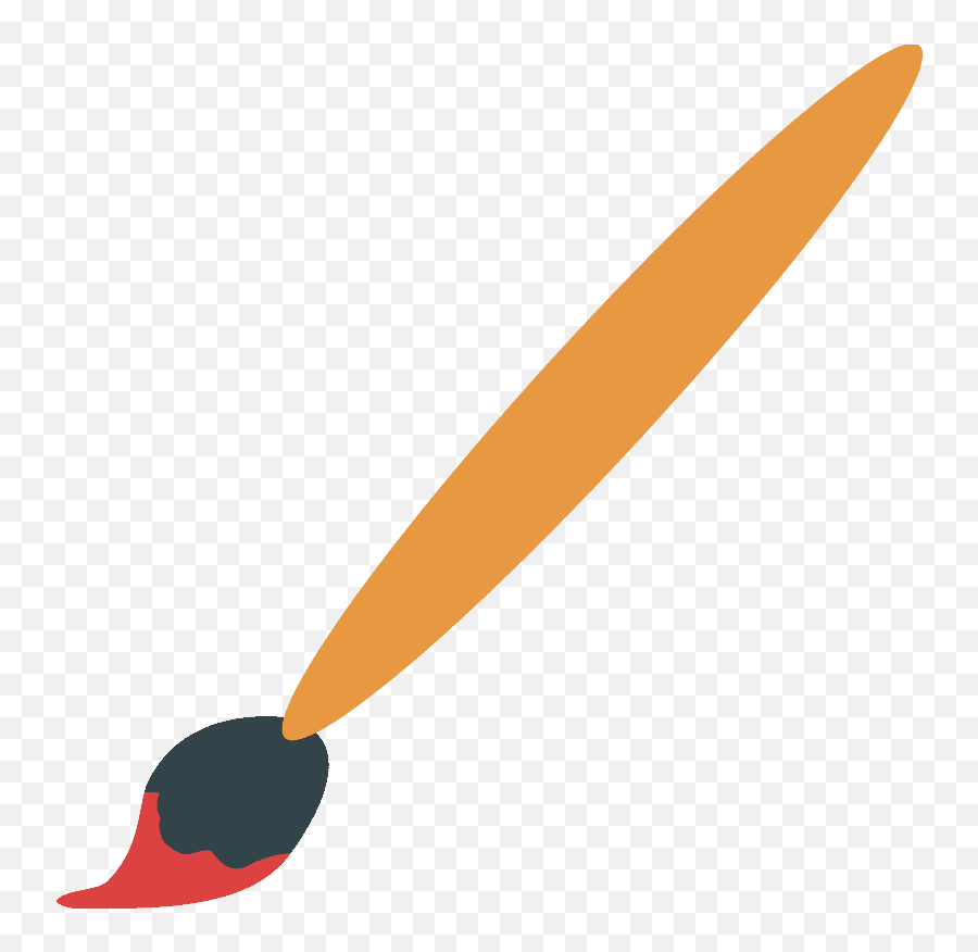 Paintbrush Clipart - Clipartworld Paint Brush Emoji Png,Girl With Paintbrush Emoji