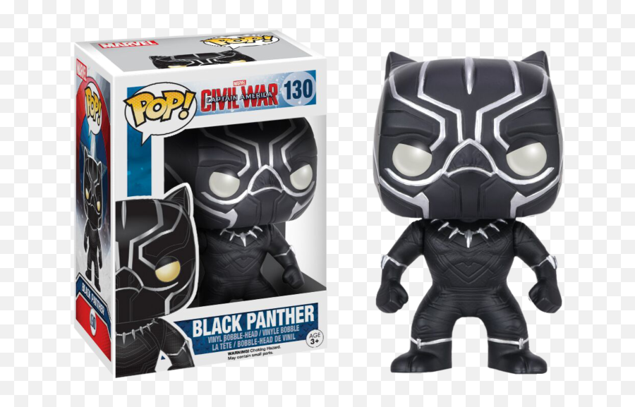 Funko Pop Captain America Civil War - Black Panther 130 Emoji,Captain America Civil Ware Emojis