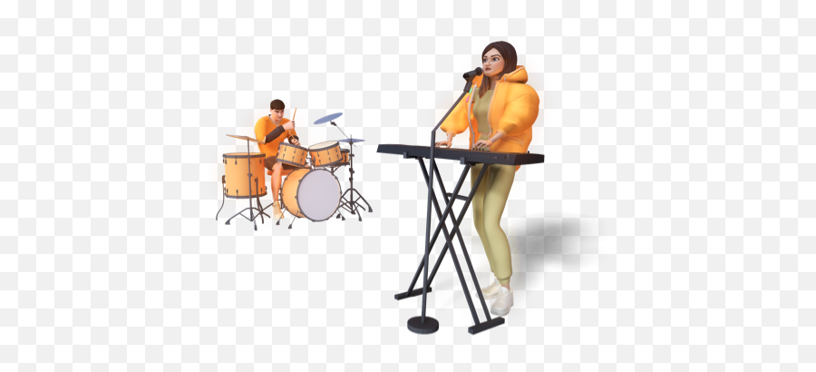 Granola Studios 2020 - Band Plays Emoji,Most Emotion Drummer