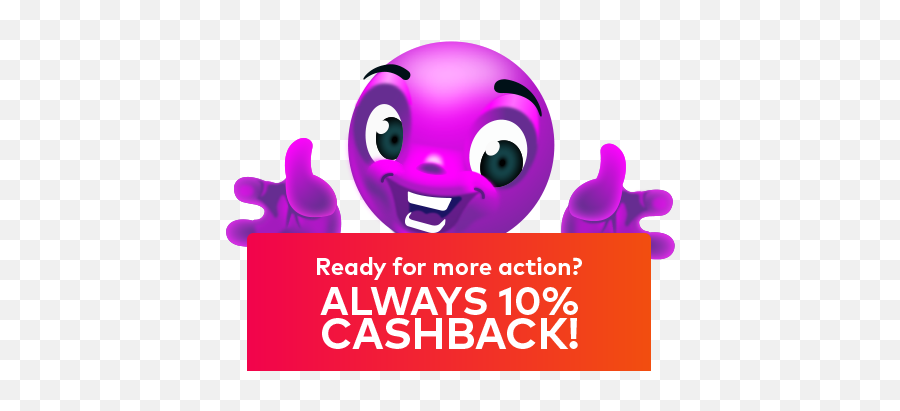 Pure Fun With A U20ac 123 Bonus And Alwas 10 Cashback Fun - Happy Emoji,Ban Hammer Emoji