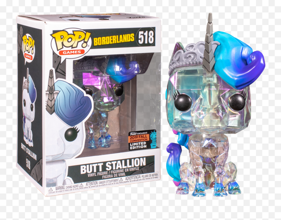 Funko Pop Games Borderlands Butt Stallion 518 Caso Con - Butt Stallion Funko Pop Emoji,Borderlands Emoji