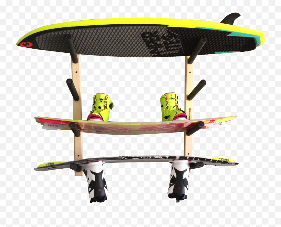 Wakeboard Rack - Wall Mount Emoji,Emoticons Wakeboarding Transparrent