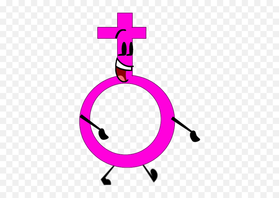 Download Female Symbol - Bfdi Female Sign Png Image With No Emoji,Female Emoticon Twitter