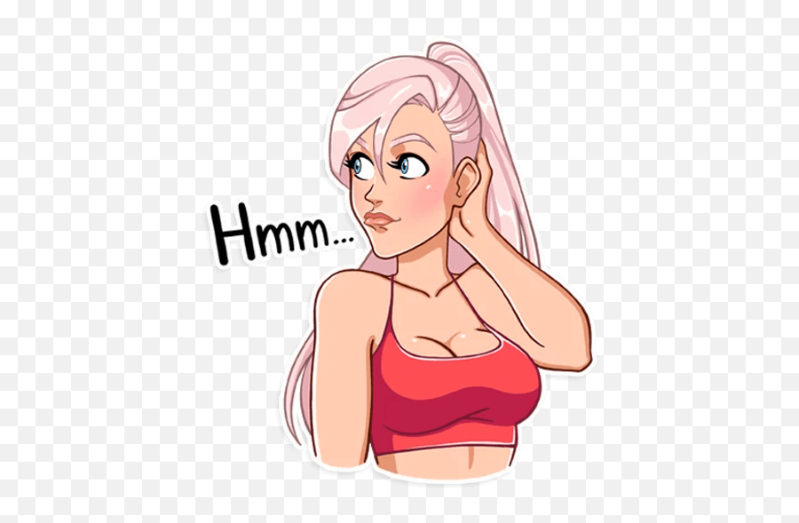 Fitness Girl Stickers Pack By Oleg Sul Emoji,Hmm Emoji Sticker Fitness Girl Stickers Pack By Oleg Sul Emoji,Hmm Emoji Sticker