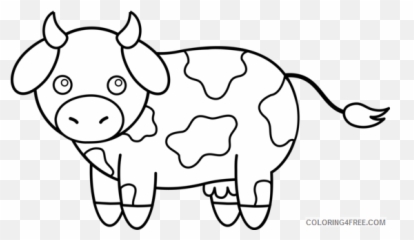 Black And White Cow Coloring Pages Cow Printable Emoji,Cute Emoji Cow