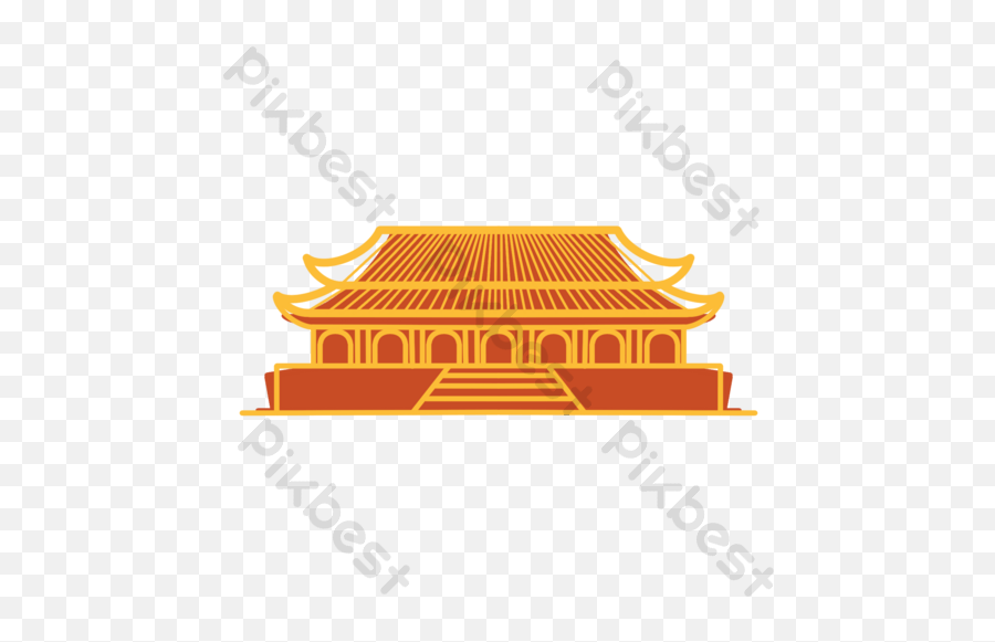 Chinese Traditional Forbidden City Palace Pattern Png Images Emoji,Chinese Peng Wang Emoticon