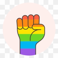 Fist Flag Hand Lgbtq Free Icon Of Lgbt Illustrations Emoji,Facebook Lgbt Emoticons