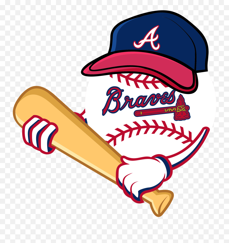 Mlb Logo Atlanta Braves - Atlanta Braves Svg Vector Emoji,Baseball Emoji