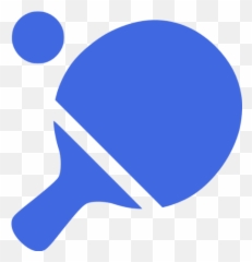 Royal Blue Ping Pong Icon - Free Royal Blue Ping Pong Icons Emoji,Racket Emoji