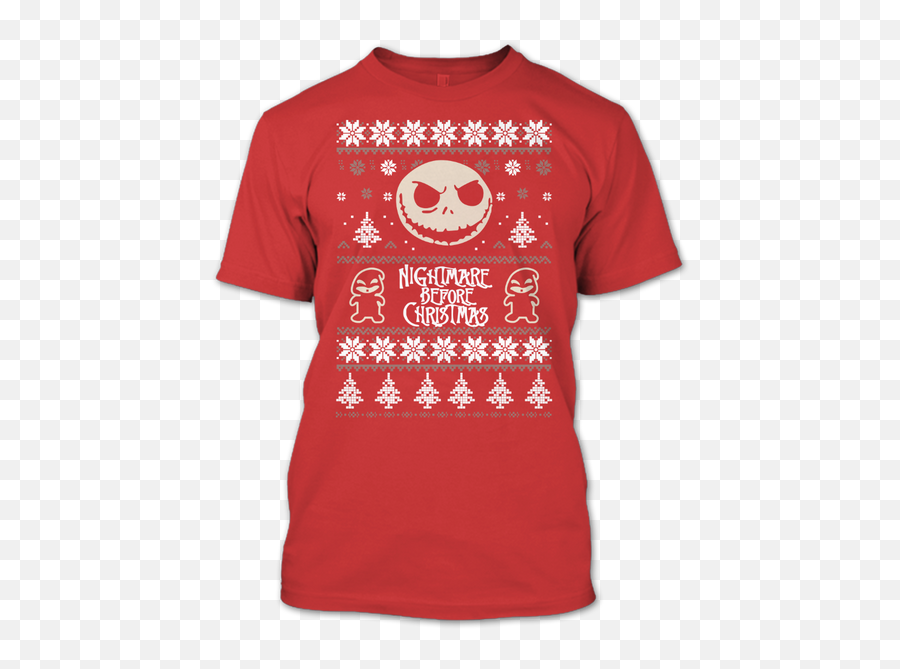 Nightmare Before Christmas Shirt Ugly Christmas Sweater T Emoji,Skull Symbol Not Emoji