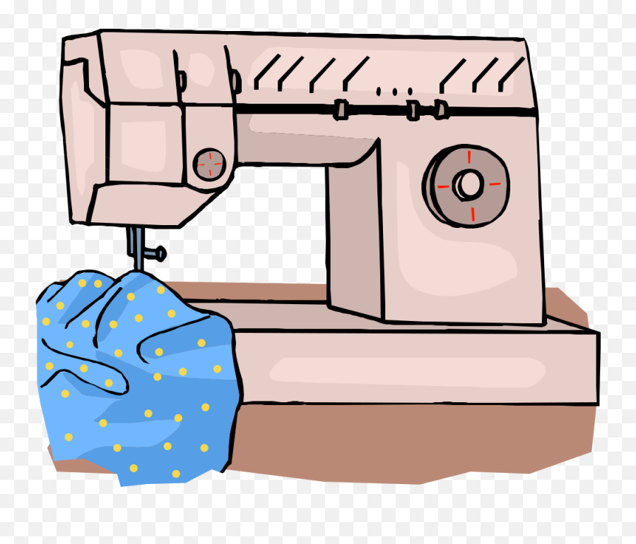 Sewing Machine With Outfit Clip Art Image - Clipsafari Emoji,Needle Thread Emoji