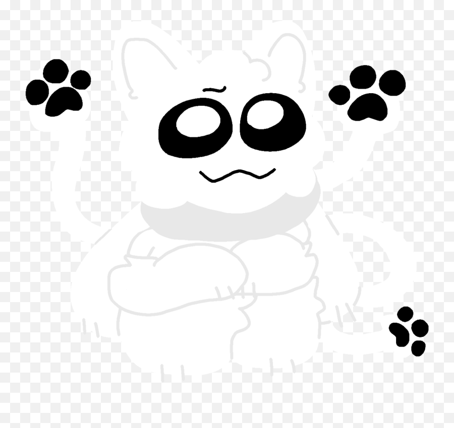 Emoji For Discord Rchangedfurry,Black Kitty Paw Discord Emoji