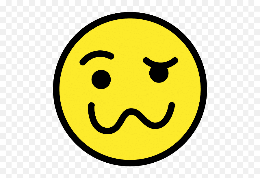 Woozy Face Emoji - Cara De Grogui Emoji,Woozy Emoji