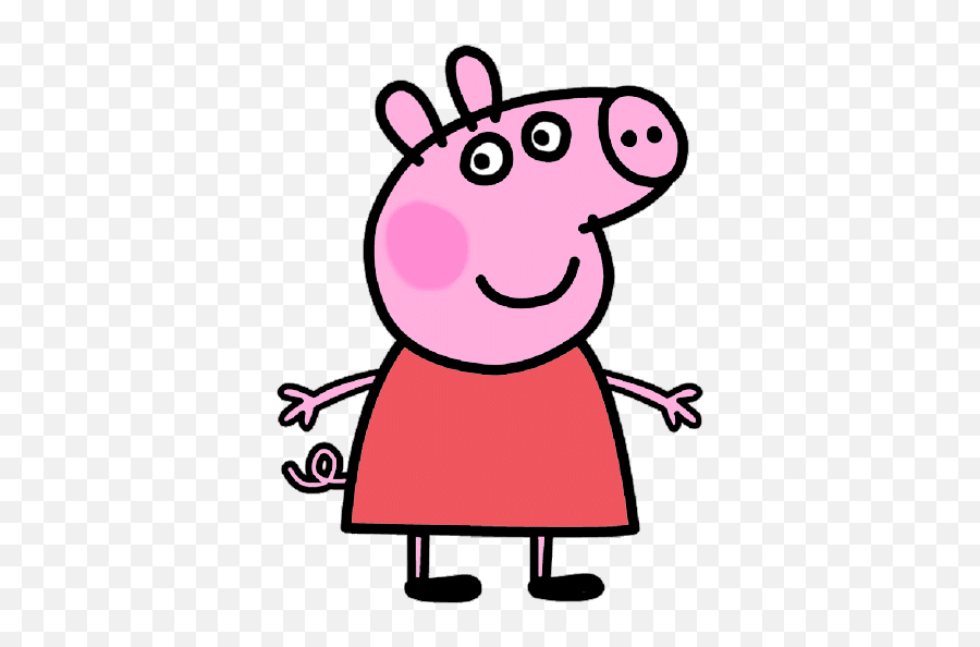 Free Pig Clipart The Cliparts - Clip Art Peppa Pig Emoji,Peppa Pig Emoji