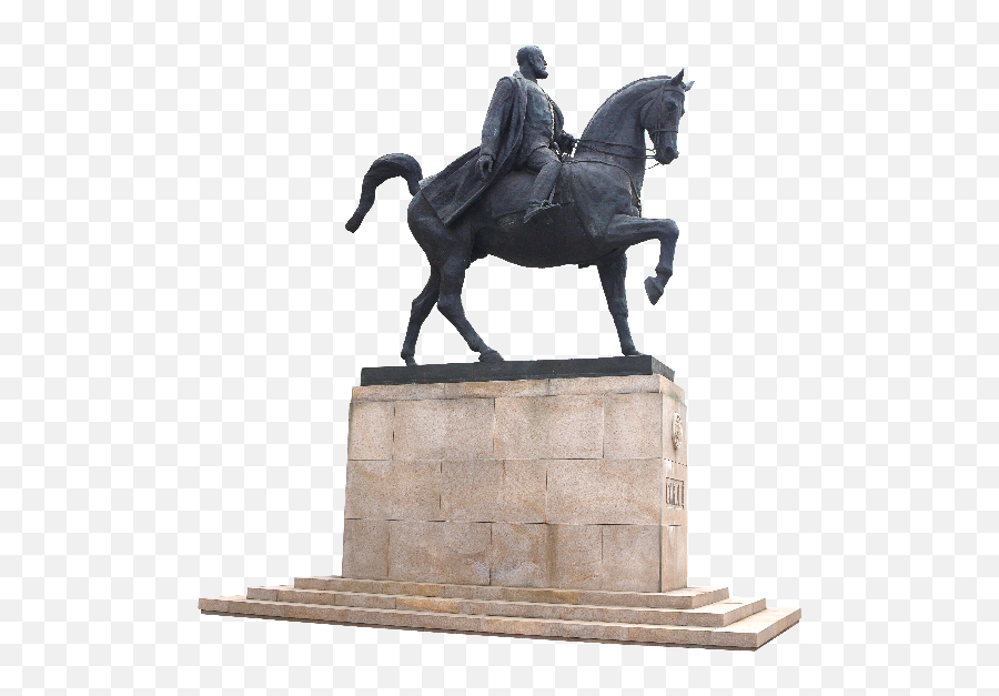 Man Riding Horse Statue Png Isolated - Objects Textures The National Museum Of Art Of Romania Emoji,Statue Emoji