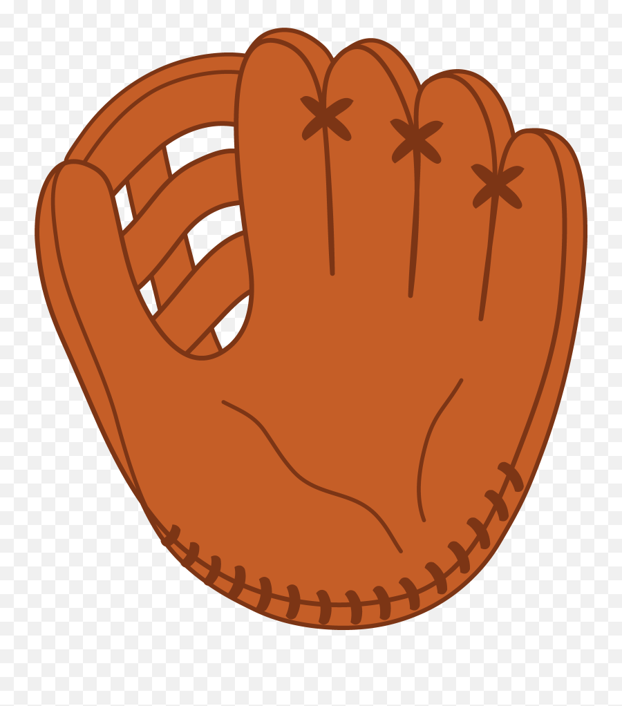 Cartoon Baseball Glove Clipart - Baseball Clipart Emoji,Baseball Glove Emoji