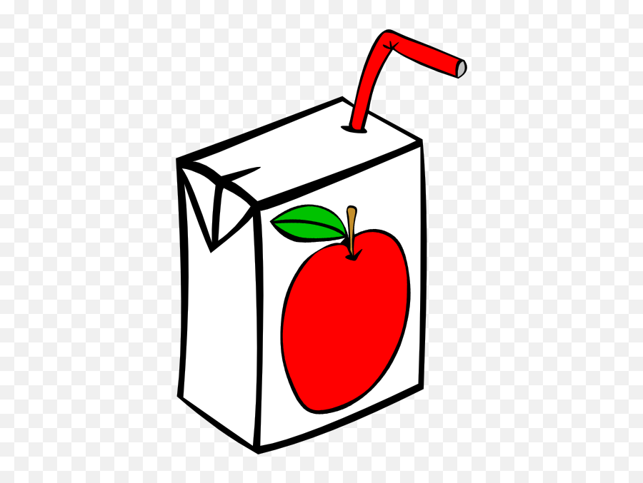 Apple Juice Clipart - Apple Juice Clipart Emoji,Juice Box Emoji