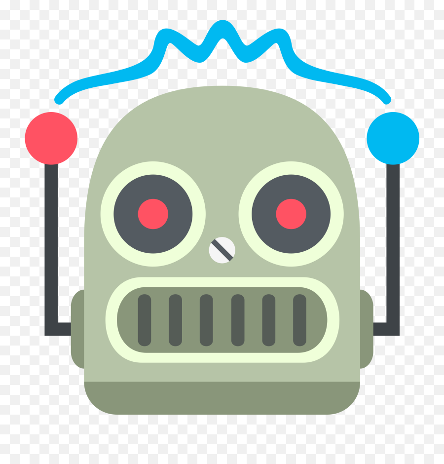 Custom Snappies - Robot Face Cartoon Png Emoji,Metal Head Emoji