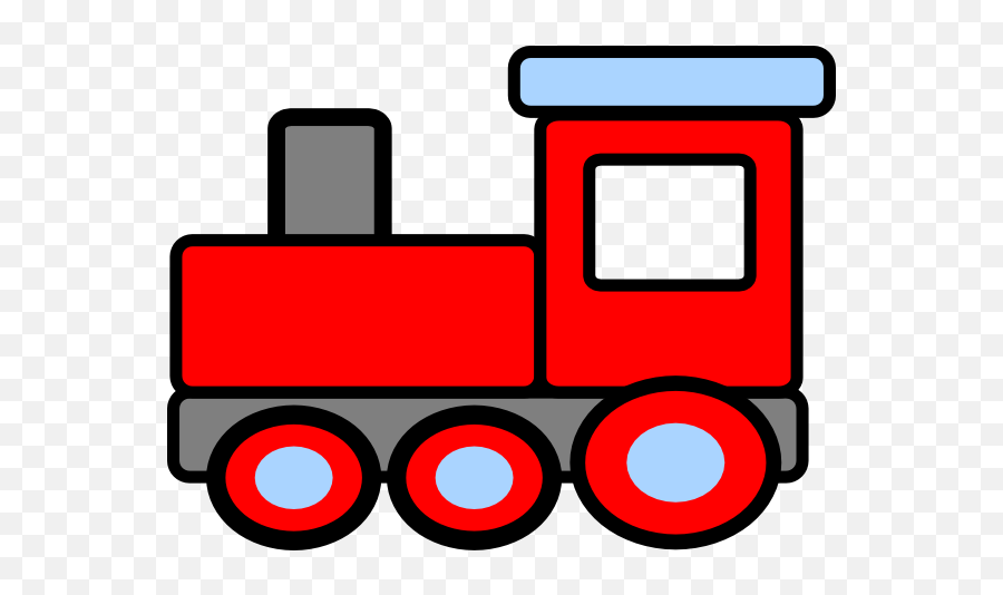 Toy Trains Clipart Free Clipart Images - Clipartix Train Clipart Emoji,Train Track Emoji