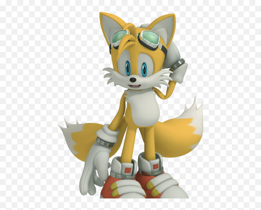 Sonic Free Riders - Miles Tails Prower Action Figure Action Fictional Character Emoji,Tails Emoji