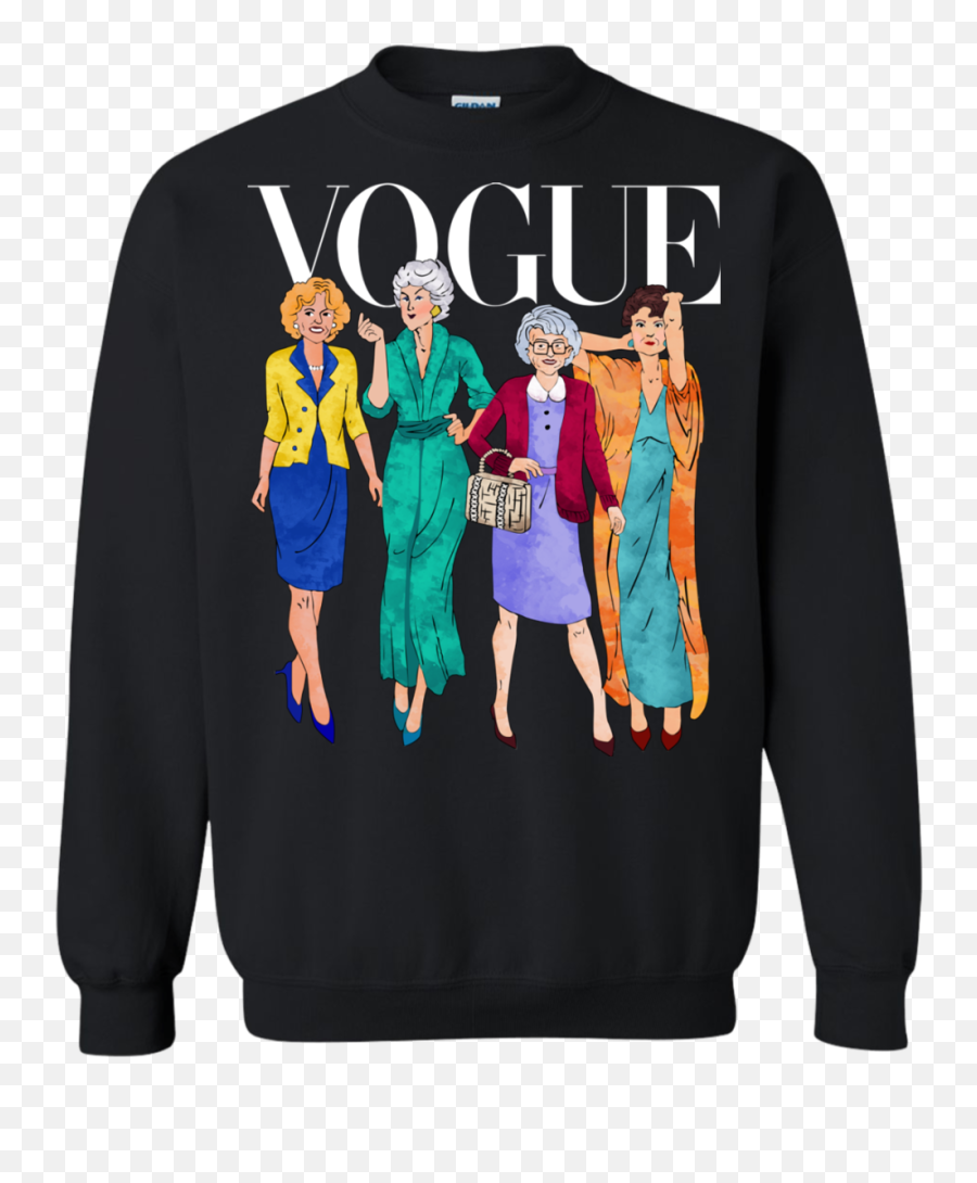 The Golden Girls Vogue Sweatshirt - Vogue The Golden Girls Emoji,Emoji Pants And Sweater