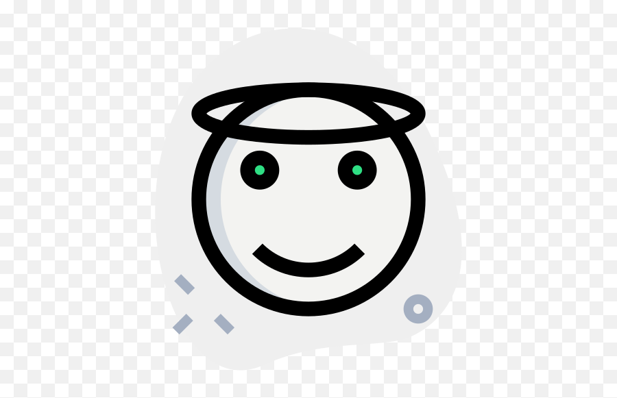 Angel - Free Smileys Icons Smile Angel Icon Emoji,Angel Face Emoticon