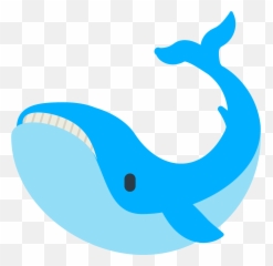 Whale Emoji Clipart - Whale Emoji,Marine Emoji