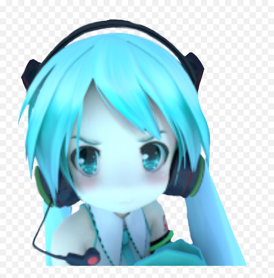 Hatsune Miku Hatsunemiku Sticker By Brief - Hime Cut Emoji,Miku Emoji