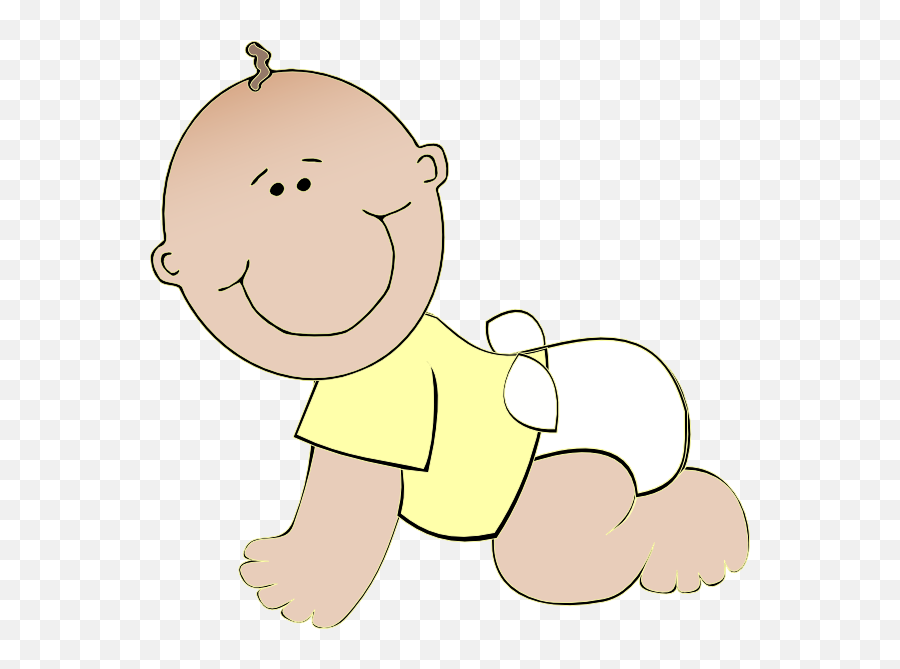 Baby Crawling Clip Art N3 Free Image - Clip Art Emoji,Neutral Emotion Expression Art