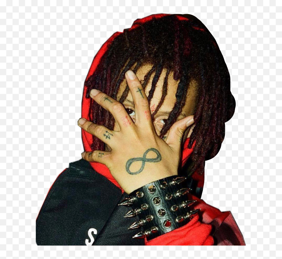 Download Free Png Download Trippieredd Sticker Rapper Rap - Background Trippie Redd Transparent Emoji,Trippie Redd With Emojis Around Him