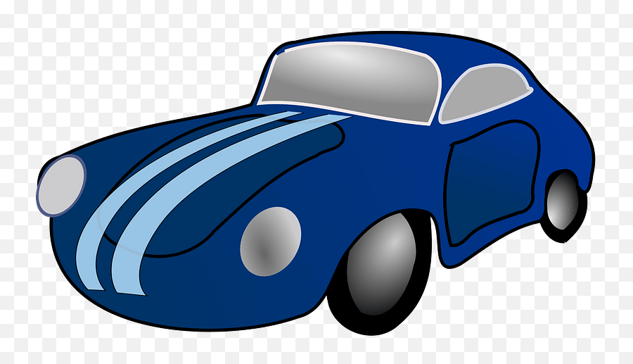 Blue Classic Car Clipart - Car Toy Clip Art Emoji,Free Downloadable Classic Cars Emojis