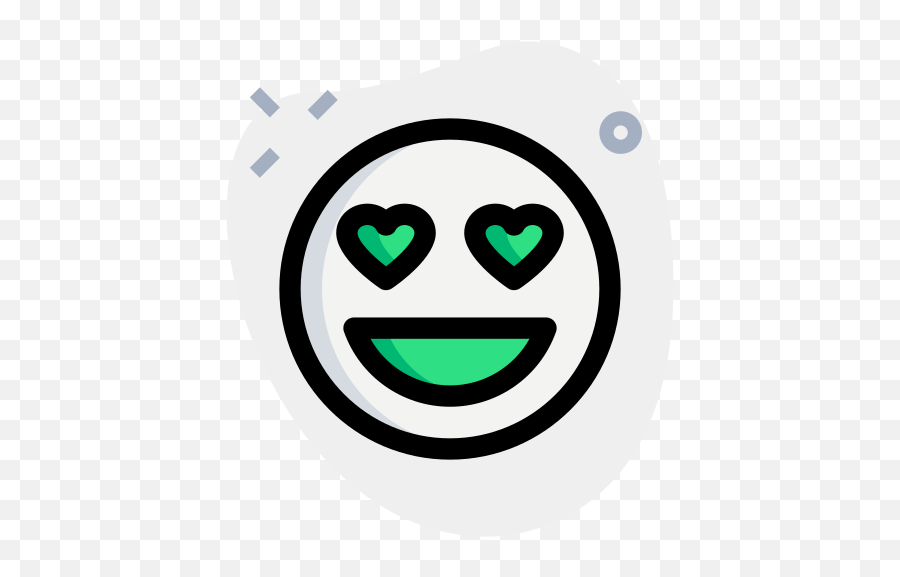 Olhos Do Coração - Happy Emoji,Faca Emoticon Face