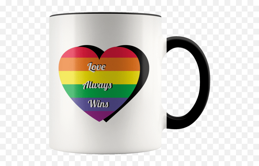 Lgbt Mugs U2013 Mugs Fanatics - 24 Years Ago Just Married Emoji,Trans Flag Heart Emoticon