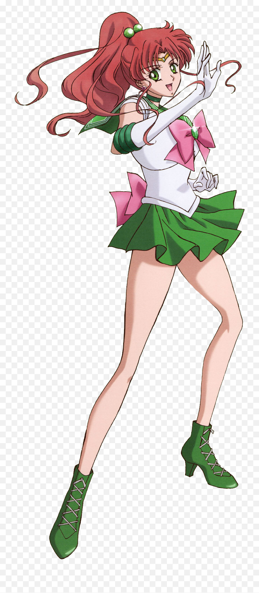 Sailor Moon Png - Sailor Jupiter Sailor Moon Crystal Sailor Moon Sailor Jupiter Render Emoji,Sailor Moon Mars Emoticons