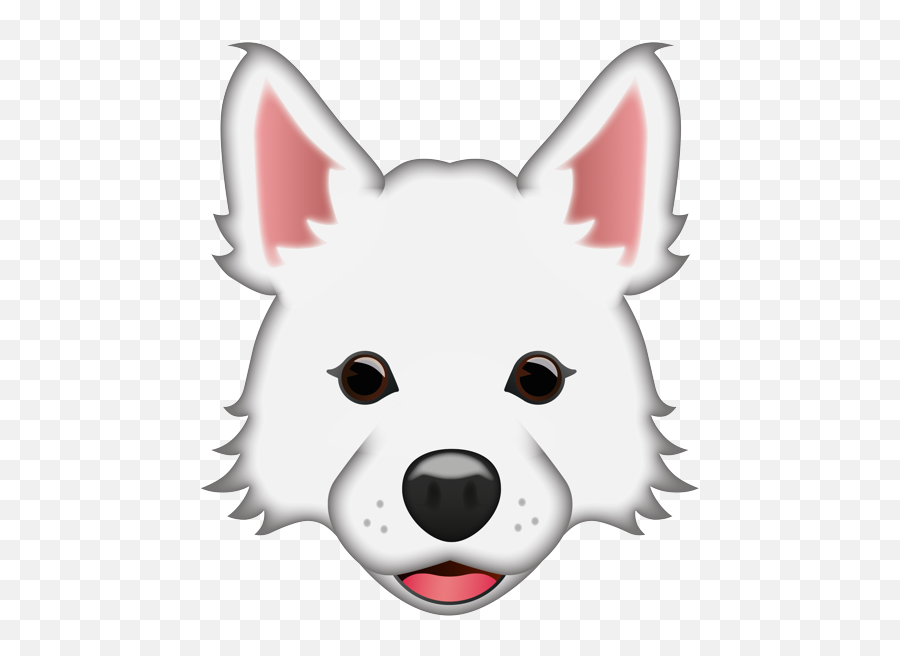 What Does The White Dog Emoji Mean - Emoji White Dog Face,Dog Ptbull Emojis