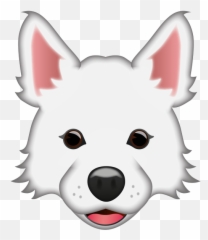 What Does The White Dog Emoji Mean - Emoji White Dog Face,Dog Ptbull Emojis