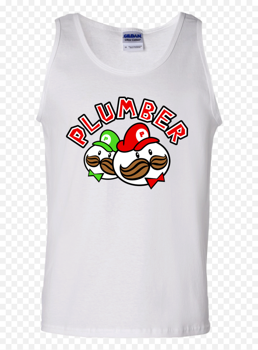 Mario Pringles Parody Plumbers Tank Top U2013 Wind Vandy - Sleeveless Shirt Emoji,Parody Emoji