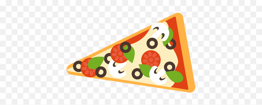 Pizza Slice Mushroom Pepperoni Flat Transparent Png U0026 Svg Vector - Dot Emoji,Pizza Slice Emoji Transparent Background