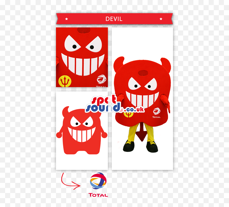 Mascots - Spotsound Uk Big Red Devil Mascot Sizes L 175 Fictional Character Emoji,Emoticon Costumes Devil