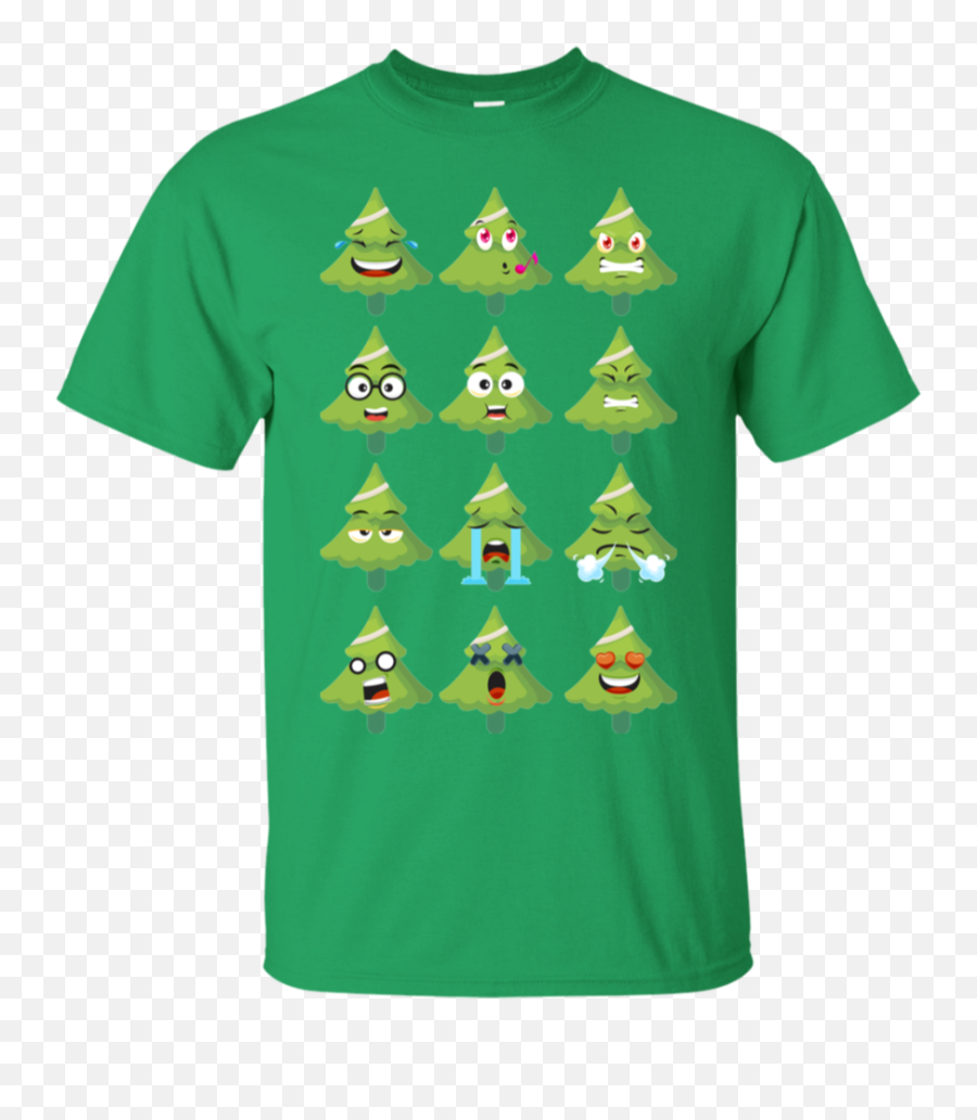 Emoji Christmas Tree Funny Faces Xmas - Montreal Canadiens Tshirt Funny,Emoji Christmas Birthday