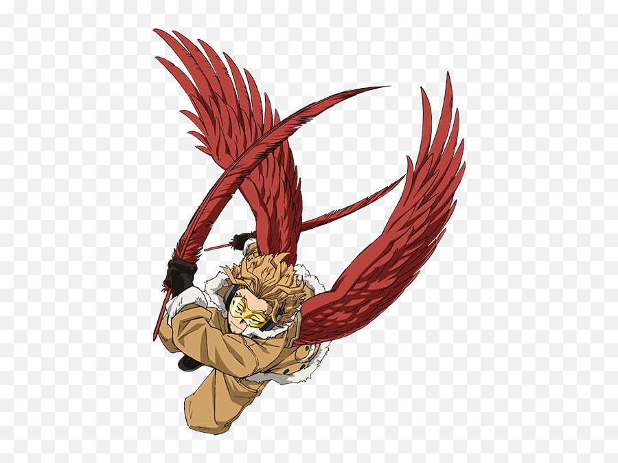 Hawks Near Pure Good Hero Wiki Fandom - Hawks Mha Png Emoji,Deku Has A Quirk Emotions Control End Of The World