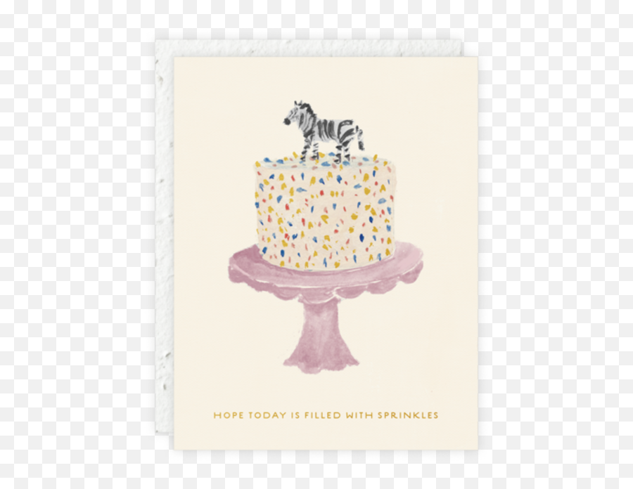 Sedgcbi0030 - Zebra Cake Gus And Ruby Letterpress Valentine Mandalorian I Have Spoken Emoji,Birthday Cake Emoji Necklace