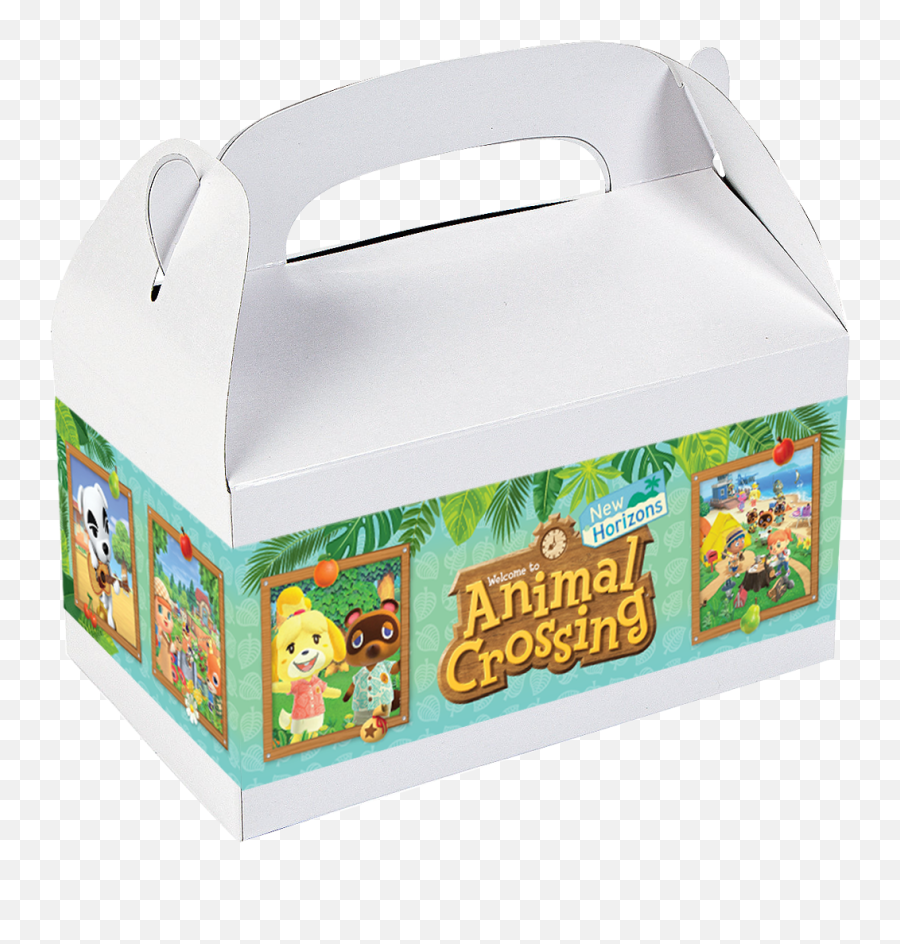 Animal Crossing Party Supplies Party - Horizontal Emoji,Justice Emoji Birthday Box
