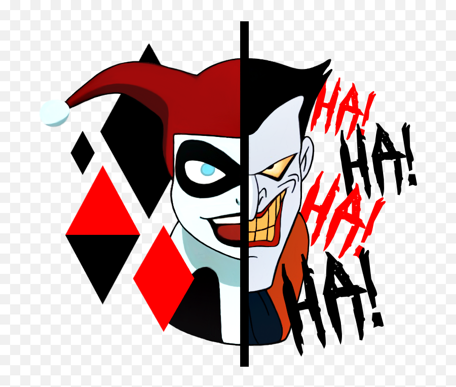 Harley Quinn Logo Png Image Background Png Arts - Joker And Harley Quinn Clipart Emoji,How To Get Harley Quinn Emojis