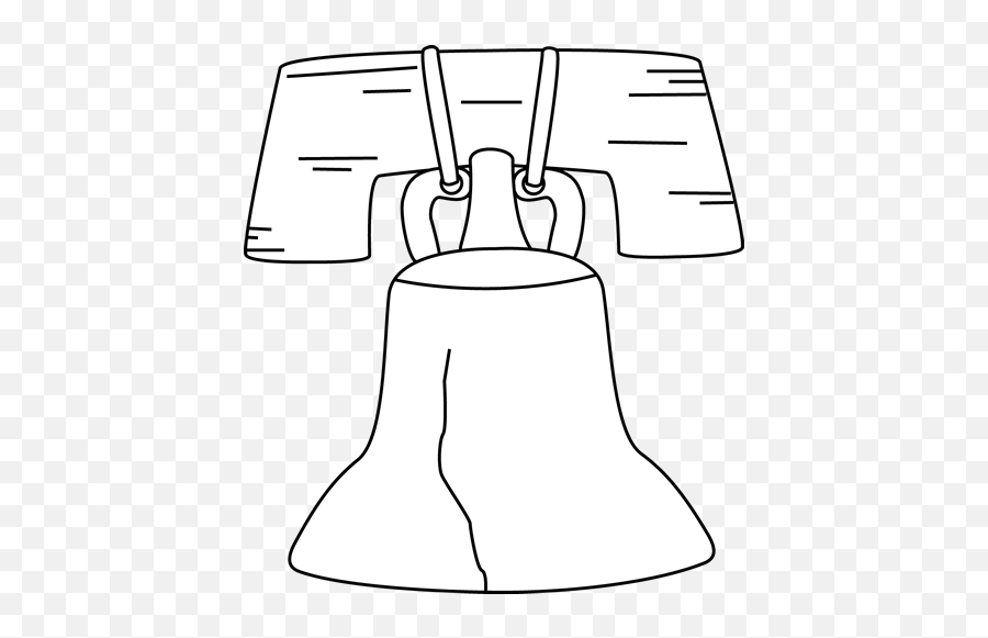Liberty Bell Clipart Png Images - Liberty Bell Clip Art Black And White Emoji,Emoticon Of Liberty Bell