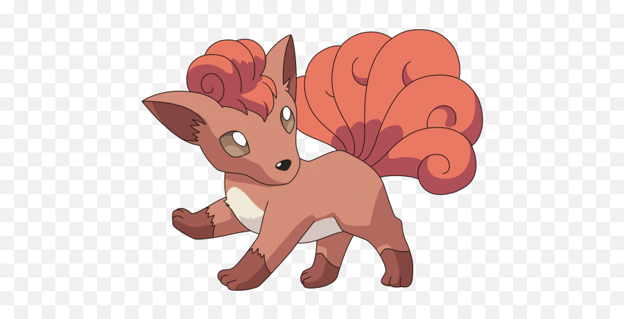 Vulpix Pokemon - Png4u Vulpix Pokemon Png Emoji,Antigua Flag Emoji