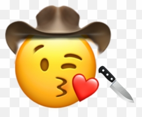 The Most Edited Hsjs Picsart Emoji,Cowboy Helmet Emoticon